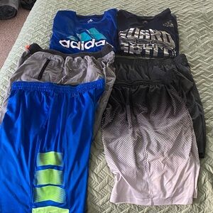Mixed Athletic Shorts snd shirts Bundle